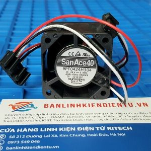 Quạt tản nhiệt Sanyo Denki 9PF0424H304 24VDC-0.095A 40x40x28mm 6 dây