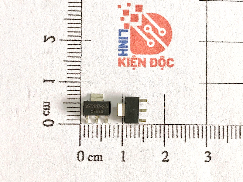 AMS1117-2.5V AMS1117 IC ổn áp nguồn 2.5V 1A SOT-223 - Ảnh 3