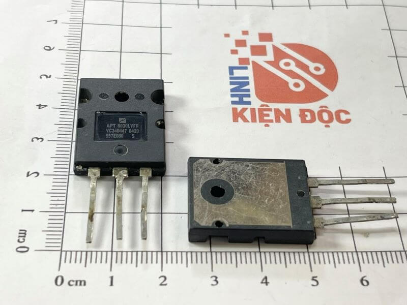 APT8030LVFR MOSFET kênh N 27A 800V TO-264 (tháo máy) - Ảnh 5