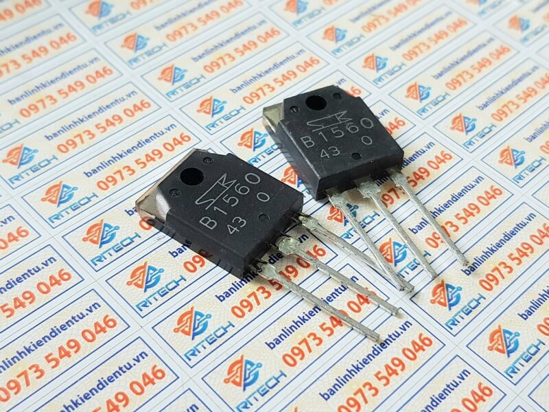 B1560 2SB1560 Transistor Darlington PNP 150V 10A TO-3P chính hãng
