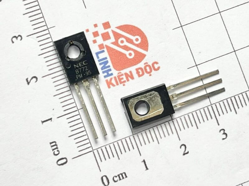 B772, 2SB772 Transistor PNP 3A 40V TO-126 - Linh Kiện Độc