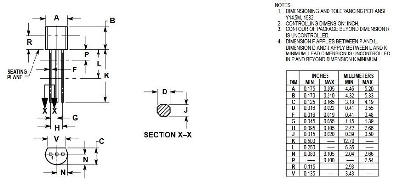 Kích thước BC456