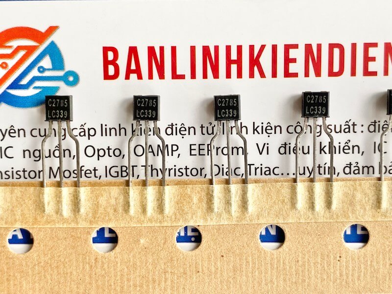 C2785 2SC2785 Transistor NPN 0.1A 50V TO92 - Linh Kiện Độc