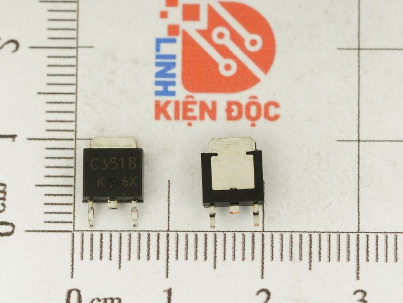 C3518, 2SC3518 Transistor NPN 60V 5A TO-251 - Ảnh 2