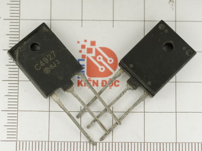 C4927, 2SC4927 Transistor NPN 8A/1500V TO-3P Tháo Máy - Ảnh 3