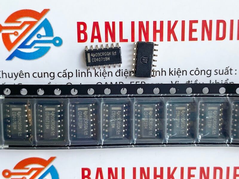 CD4071BM, CD4071 IC Số SOP-14 - Linh Kiện Độc
