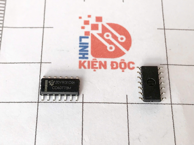 CD4077BM, CD4077 IC số Sop 14 - Ảnh 2