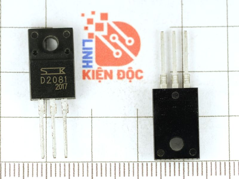 D2081, 2SD2081 Transistor NPN 10A 120V TO-220 - Ảnh 4