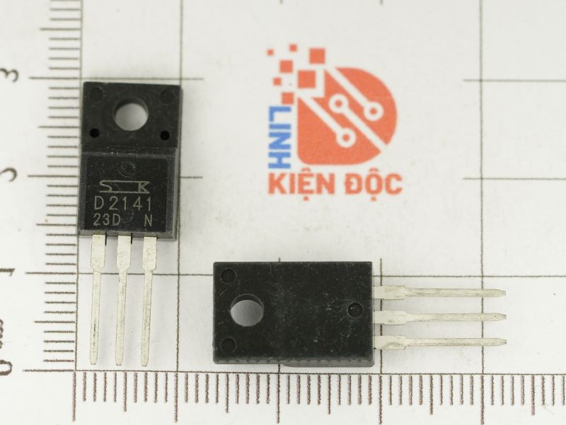 D2141, 2SD2141 Transistor NPN 6A 380V TO-220 - Ảnh 3