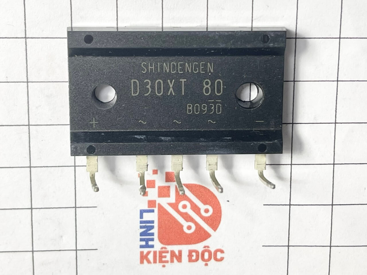 D30XT80 Diode cầu 3 pha 30A 800V (Tháo máy) - Ảnh 2