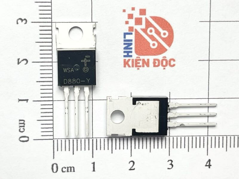 D880-Y, D880, 2SD880-Y Transistor NPN 60V/3A TO-220 - Ảnh 2