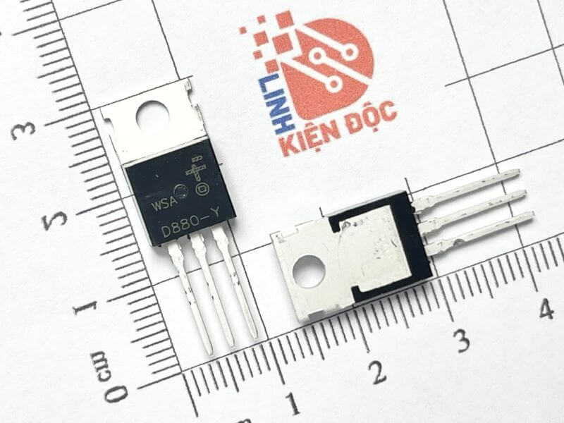 D880-Y, D880, 2SD880-Y Transistor NPN 60V/3A TO-220 - Ảnh 3