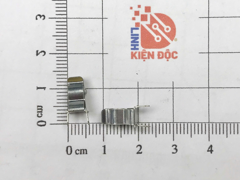 Đế cầu chì hàn loại trên mạch 5x20mm 2 Chân