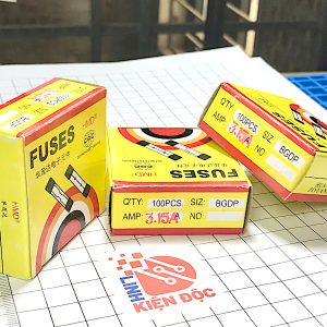 Hộp Cầu chì thủy tinh 3.15A 250V 5x20mm F3.15AL250V (100 con)