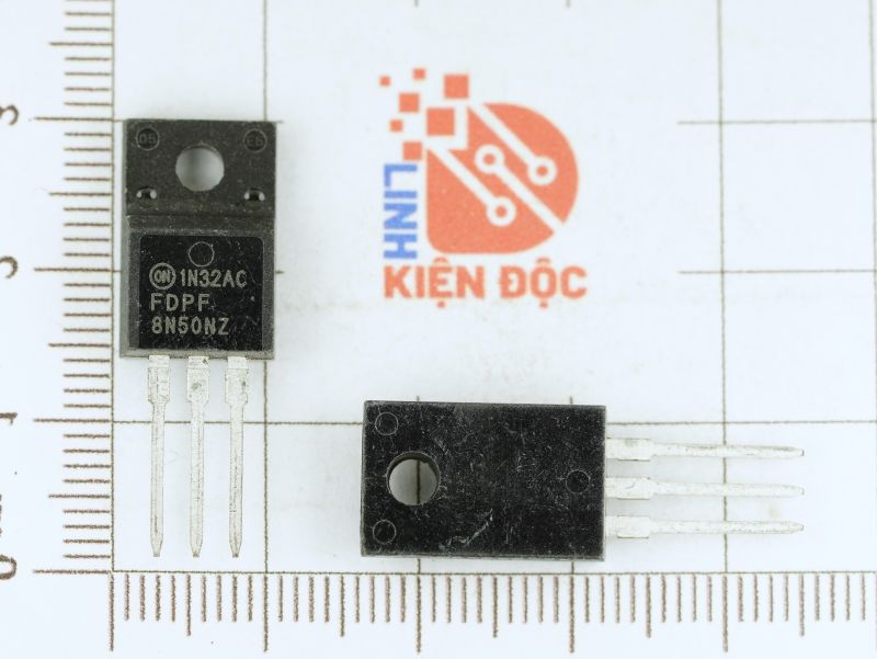 FDPF8N50NZ 8N50NZ Mosfet Kênh N 8A 500V TO-220F - Ảnh 3