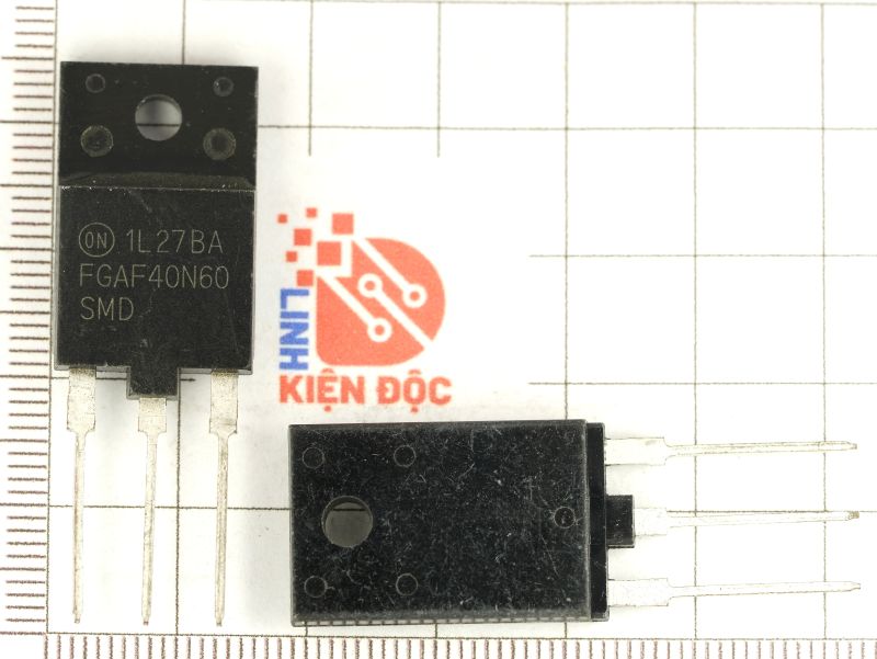 FGAF40N60SMD 40N60 IGBT 40A 600V TO-3PF chính hãng - Ảnh 2