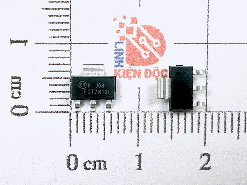 FQT7N10L, 7N10L Mosfet Kênh-N 100V/1.7A SOT-223