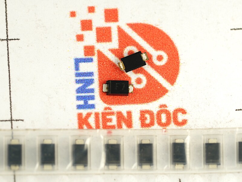 FR107 (SMD) ký hiệu F7 Diode 1A/1000V SOD123 - Ảnh 4