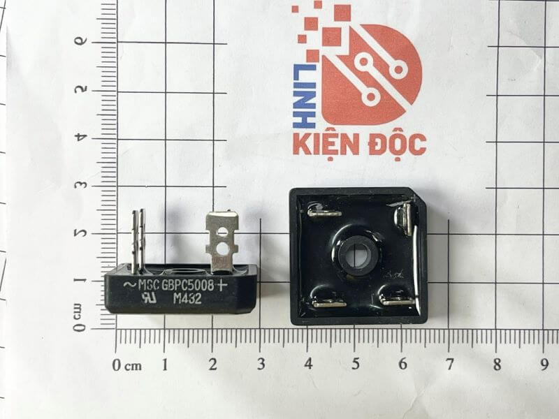 GBPC5008 Diode cầu 50A 800V - Ảnh 4