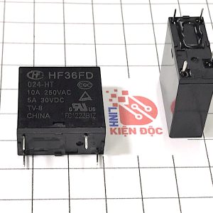 Relay HF36FD/024-HT, HF36FD 24V 5A 4 chân