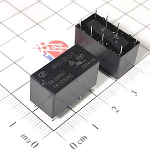 Relay HFD27/012-S 12VDC 30VDC 2A 8 chân