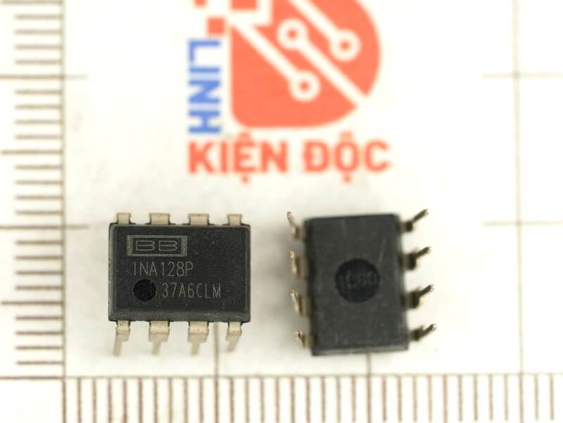 INA128 INA128P INA128PA IC Opamp khuếch đại DIP-8 - Linh Kiện Độc