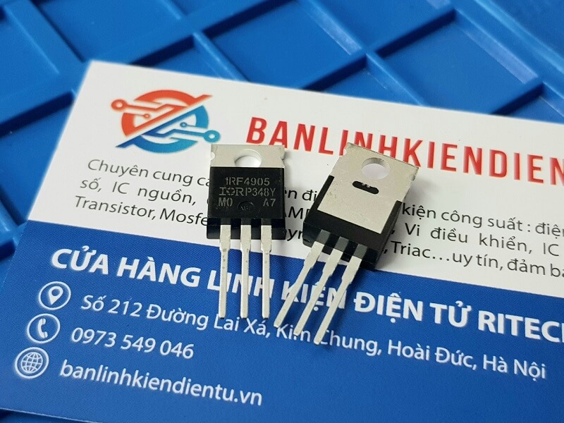 IRF4905 Mosfet Kênh-P 74A/55V TO-220