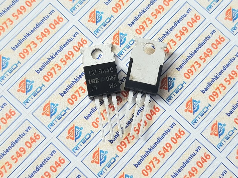 IRF9640 9640 Mosfet Kênh-P 11A 200V TO-220 - Ảnh 5