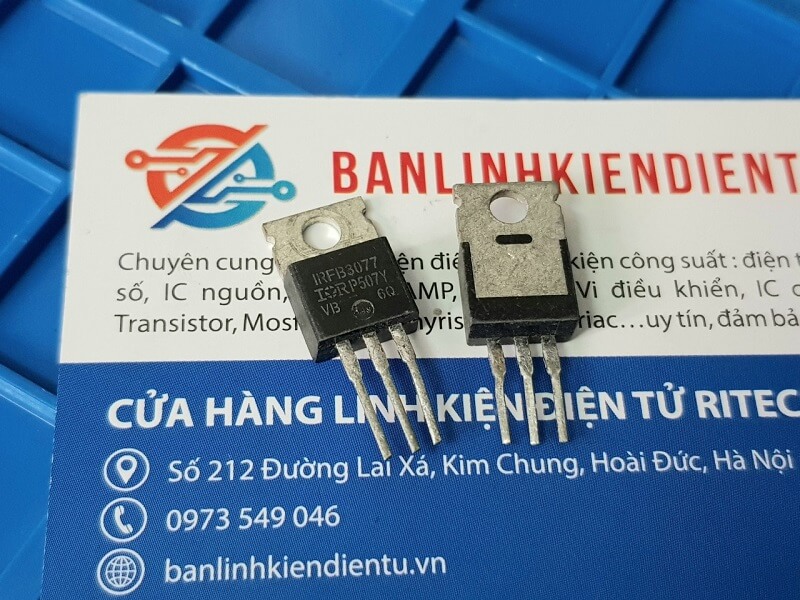 IRFB3077 Mosfet Kênh N 120A 75V TO220 (tháo máy) - Ảnh 3