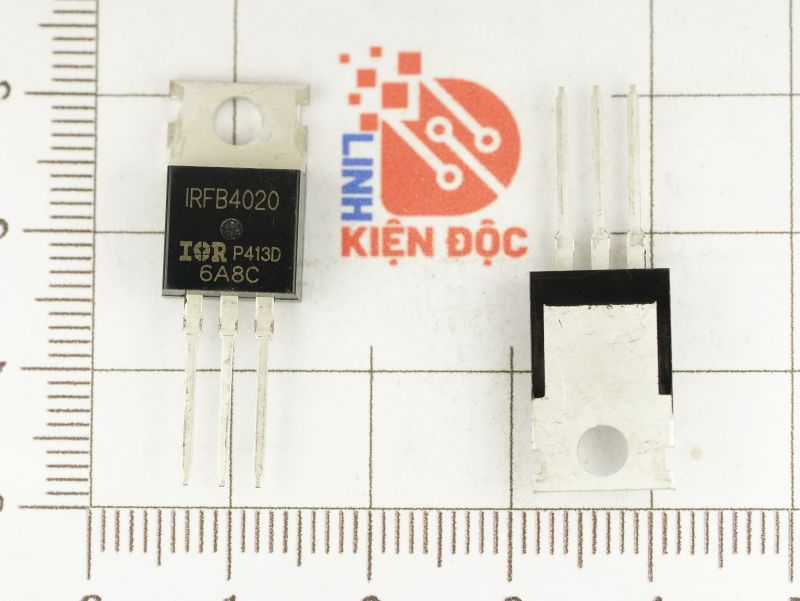 IRFB4020 IRFB4020PbF Digital Audio Mosfet 18A 200V TO-220 - Ảnh 4