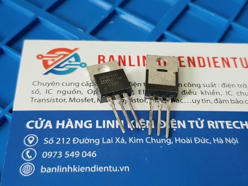 IRFB7440 Mosfet Kênh-N 120A 40V TO-220C (Tháo máy) - Ảnh 2