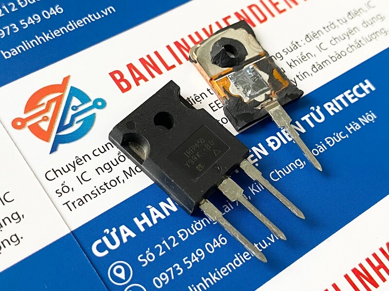 IRFP450, IRFP 450 Mosfet kênh N 500V/14A TO-3P (hàng nhập khẩu) - Ảnh 2