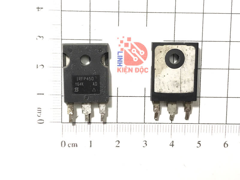 IRFP450 Mosfet kênh N 14A 500V TO-247 tháo máy chân ngắn - Ảnh 2