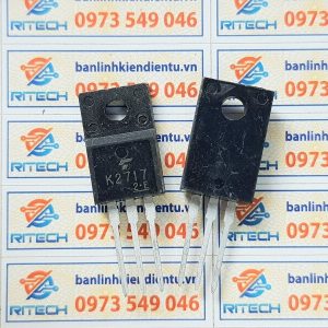 K2717, 2SK2717, Mosfet Kênh-N 2.5A/900V TO-220