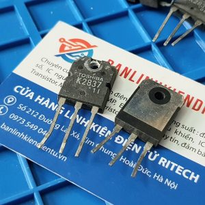 K2837, 2SK2837 Mosfet Kênh-N 500V/20A TO-3P Tháo Máy