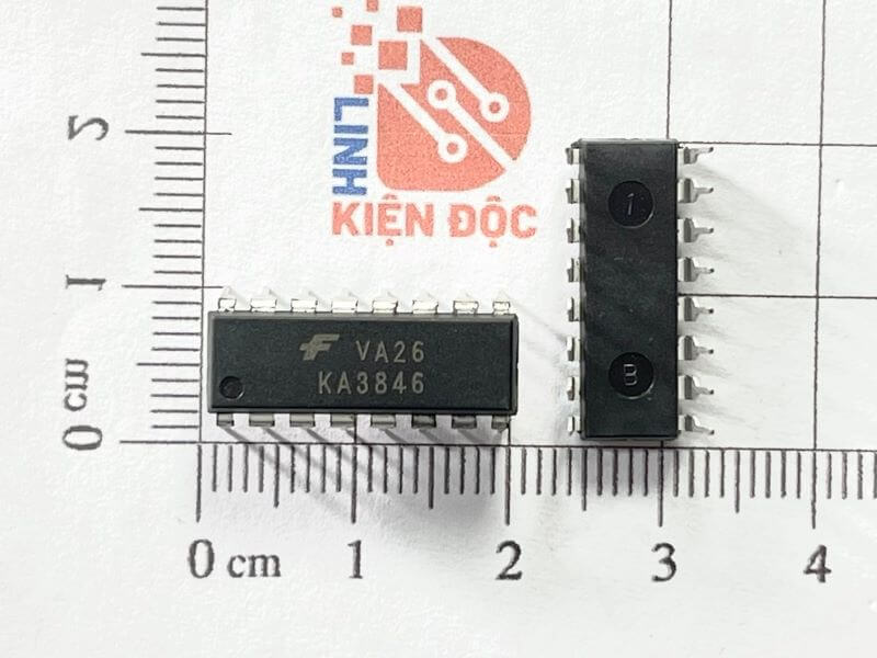 KA3846 IC Nguồn DIP-16 - Ảnh 2