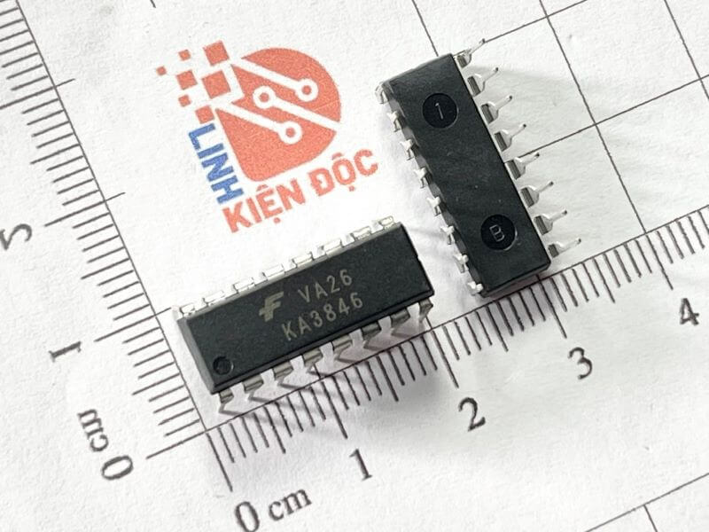 KA3846 IC Nguồn DIP-16 - Ảnh 3