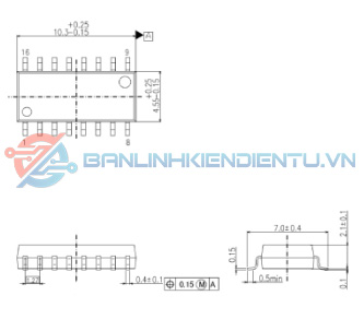 TLP293-4GB TLP293-4 TLP293 OPTO SOP-16 - Linh Kiện Độc