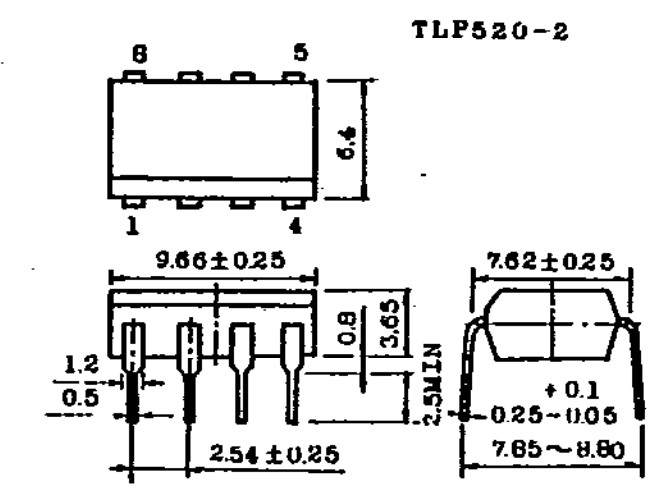 KÍCH THƯỚC TLP520-2