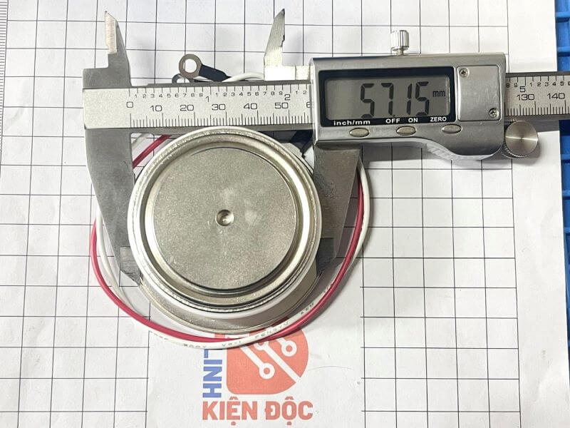KK800A1600V Thyristor SCR dạng đĩa 800A 1600V - Ảnh 3