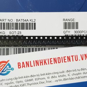 Diode Schottky BAT54A kí hiệu KL2 SOT-23 200mA 30V