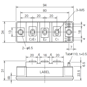 Kích Thước QM50DY-HB