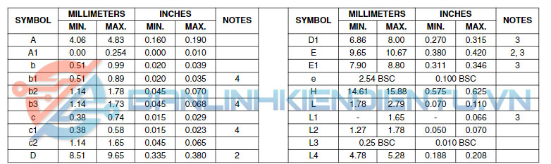25TTS12S TO263 SCR Thyristor - Ảnh 5