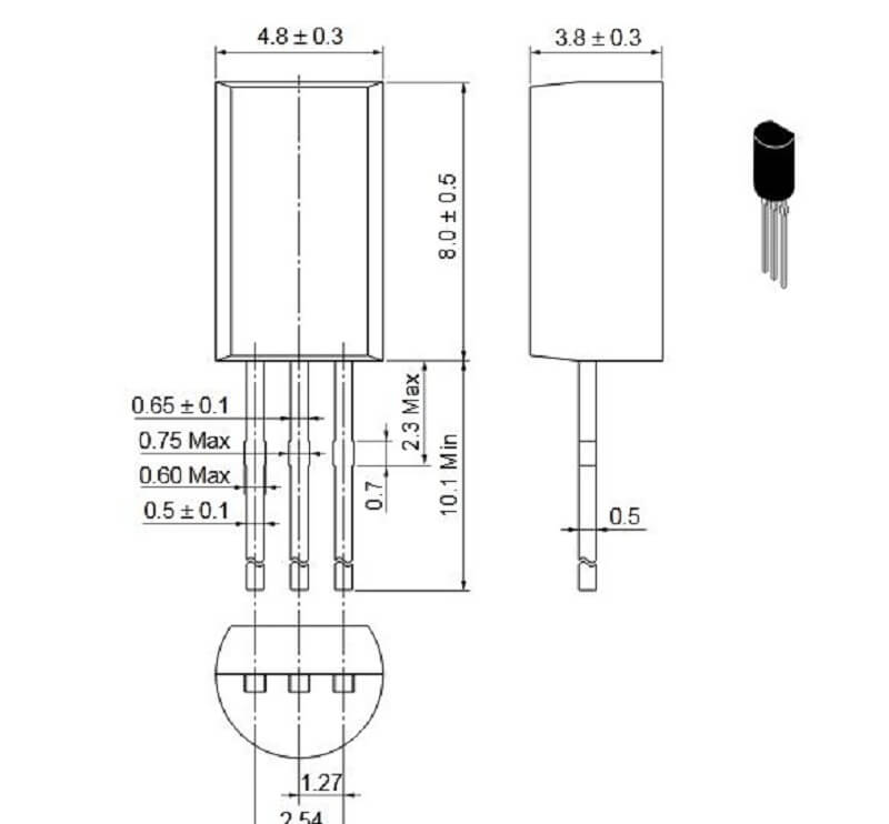 Kich thuoc 2SD667