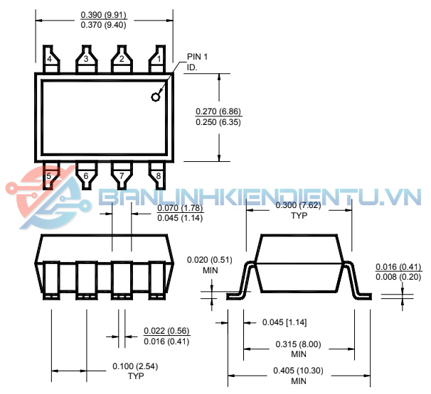 Kích thước A2631 sop8