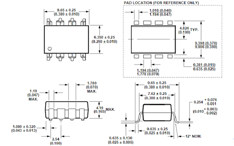A4562, HCPL-4562, HCNW4562 Opto Driver Sop-8 - Ảnh 2