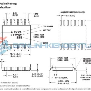Kích thước A796J sop 16