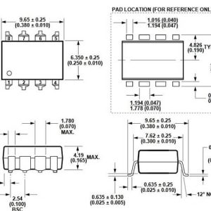 Kich thuoc HCPL-3140