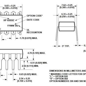 Kich thuoc HCPL-4504