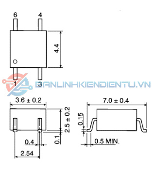 Kích thước TLP120